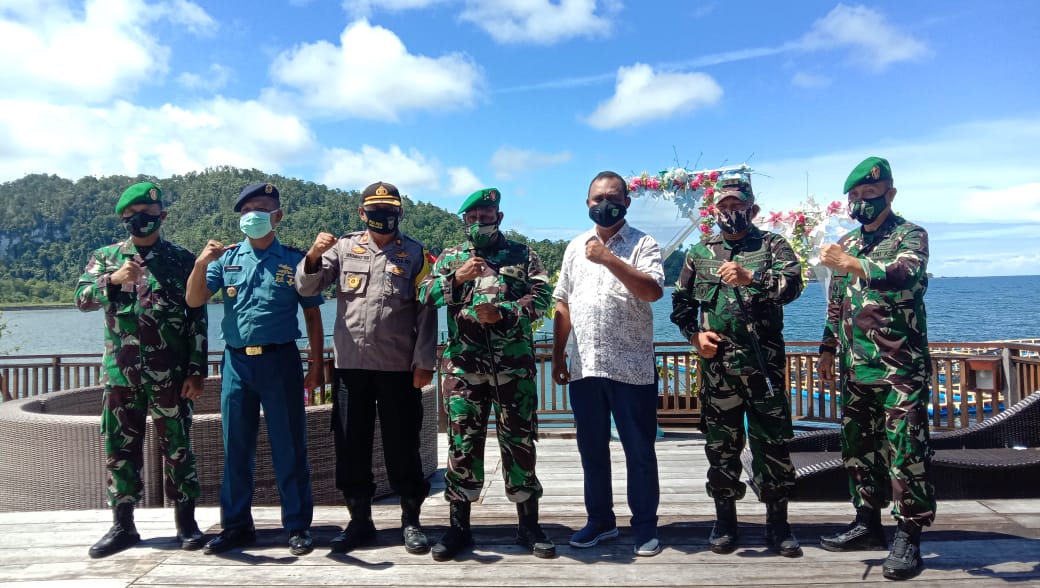 Kunker di Raja Ampat, Pangdam XVIII/Kasuari Pantau Kodim Laksanakan Tugas Teritorial Wilayah